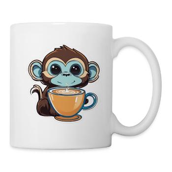 Käffchen 2 - Tasse - Weiß - Rechts