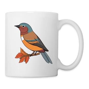 Fantasy bird - Mug - white - Right