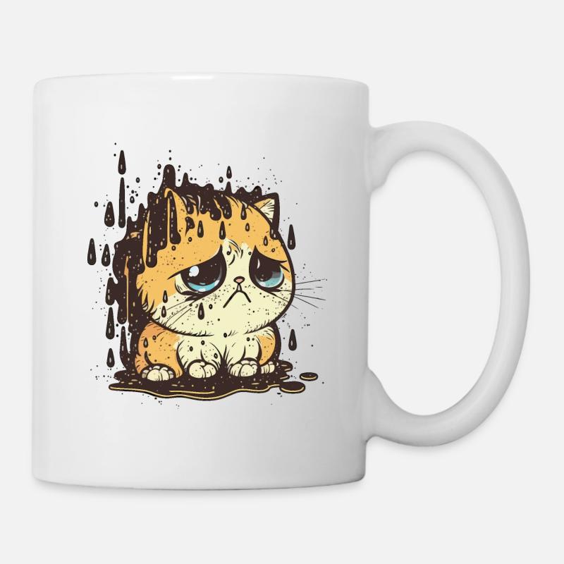 Blues des jours de pluie - Mug blanc - blanc