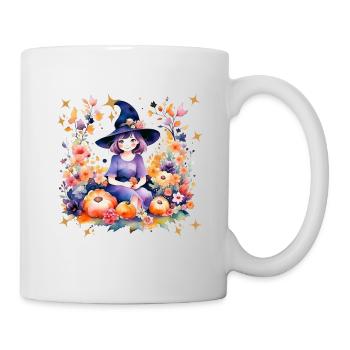 kleine Hexe - Tasse - Weiß - Rechts