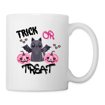 trick or treat Halloween Design - Vampire Cat - Mug - white - Right