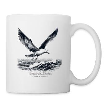 albatros conguel coeur de breizh - Mug blanc - blanc - Droite