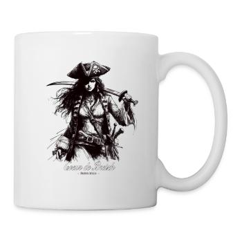 Pirate Saint Malo Heart of Breizh - Mug - white - Right