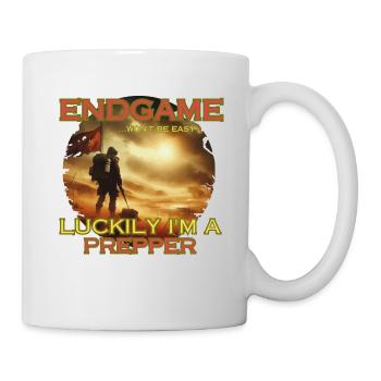 Endgame Prepper - Tasse - Weiß - Rechts