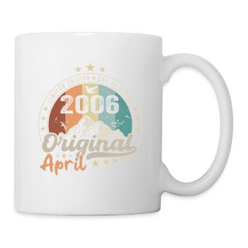 2006 April 2006 Birthday April 2006 April - Mug - white - Right