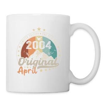 2004 April 2004 Anniversary April 2004 April - Mug - white - Right