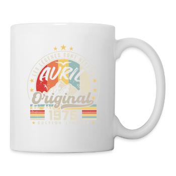 April 1975 Birthday Gift April 1975 April - Mug - white - Right