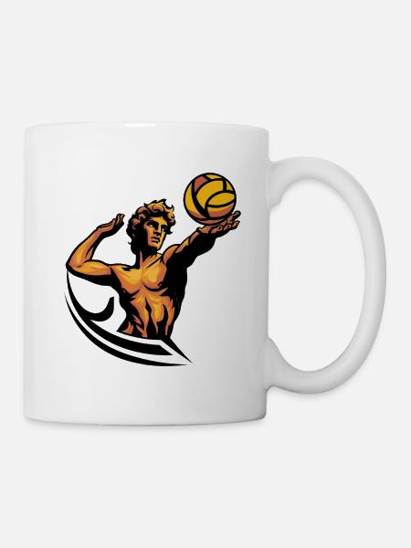 Volleyball - Tasse - Weiß