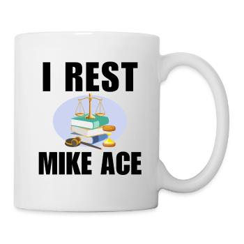 I rest Mike Ace - Mug - white - Right