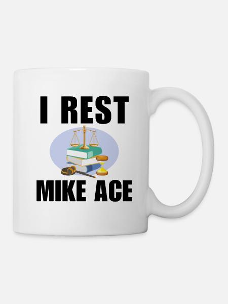 I rest Mike Ace - Mug - white