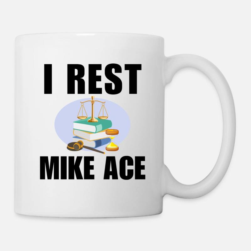 I rest Mike Ace - Mug - white