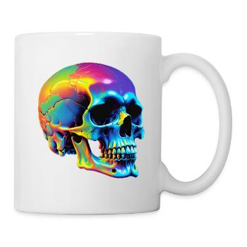 Skull - Tasse - Weiß - Rechts