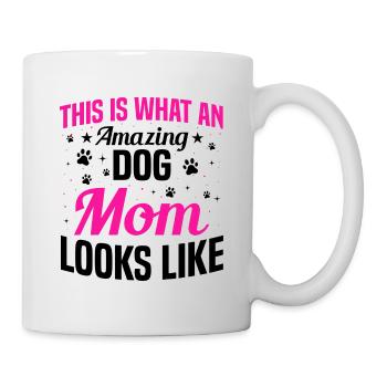 Chien Maman Disant Chien Maman Dictons - Mug blanc - blanc - Droite