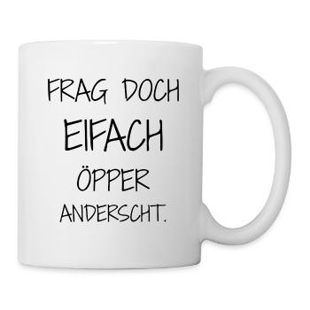 Design affirmatif – ironie pour les mamans - Mug blanc - blanc - Droite