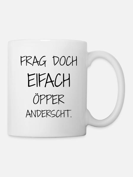 Statement design – irony for moms - Mug - white