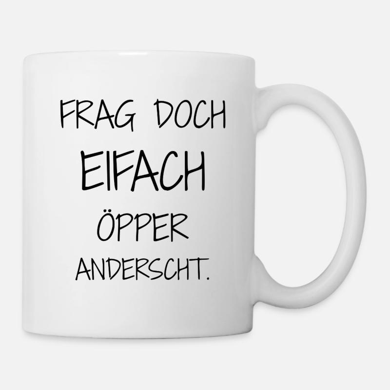 Statement design – irony for moms - Mug - white