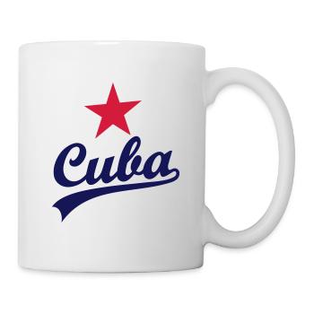 CUBA OLDSCHOOL SWOSH - Tasse - Weiß - Rechts