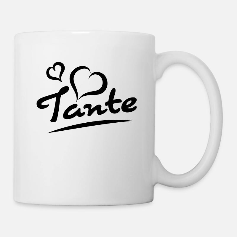 Tante - Tasse - Weiß