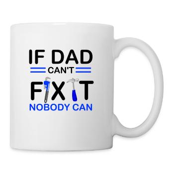 Vatertagsgeschenk Vatertag Geschenk Vater - Tasse - Weiß - Rechts