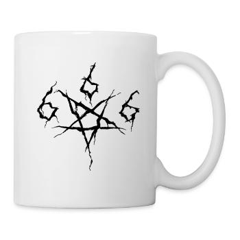 666 Pentagram - Mug - white - Right