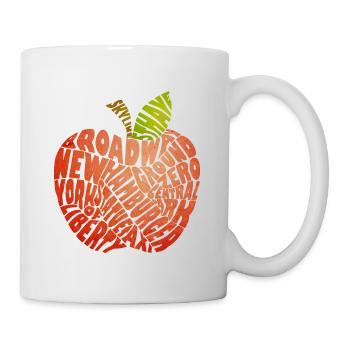 New York - Tasse - Weiß - Rechts