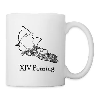 Carte de Penzing - Mug blanc - blanc - Droite