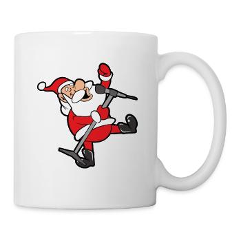 Weihnachtsmann - Tasse - Weiß - Rechts
