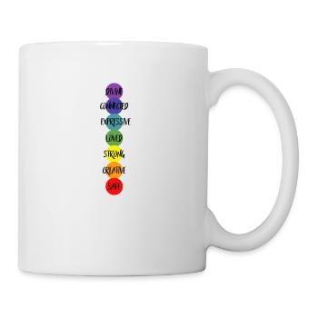 Chakra Healing Spirituality - Mug - white - Right