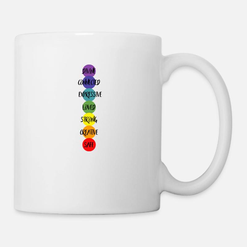 Chakra Healing Spiritualität - Tasse - Weiß