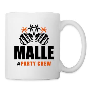 sonnebrille malle party crew - Tasse - Weiß - Rechts