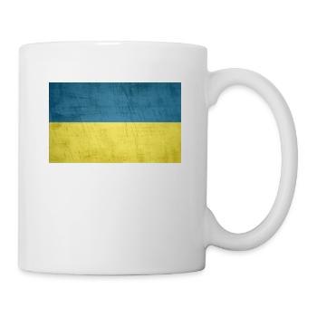 Ukraine - Tasse - Weiß - Rechts