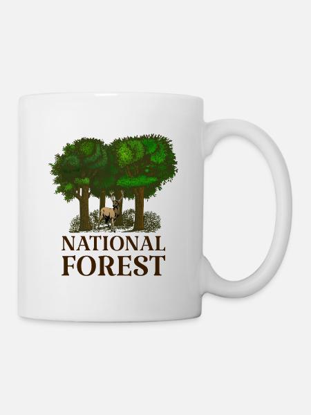 National Forest - Tasse - Weiß