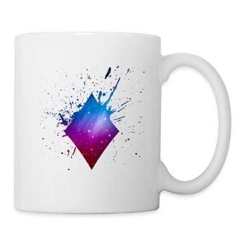 Poker Cards Check Symbol Universe Galaxy - Mug - white - Right