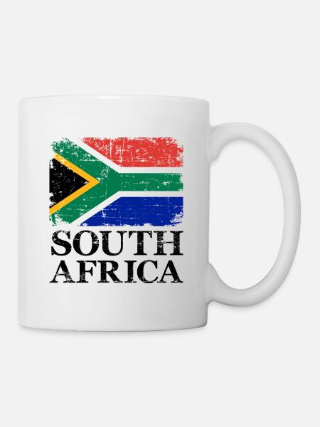 Afrique du Sud - Mug blanc - blanc