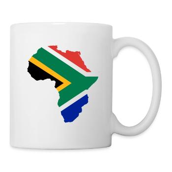 Afrique du Sud - Mug blanc - blanc - Droite