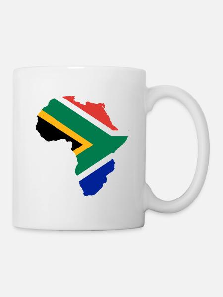 Südafrika - Tasse - Weiß