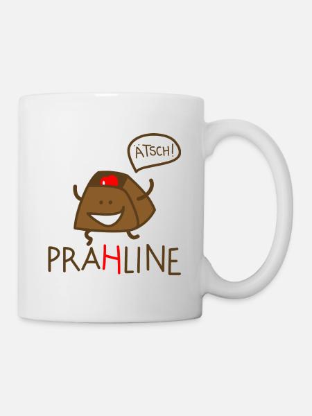 Praline - Tasse - Weiß