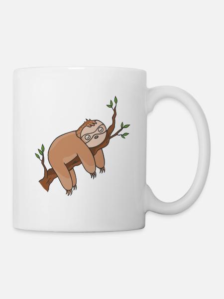 sloth - Mug - white
