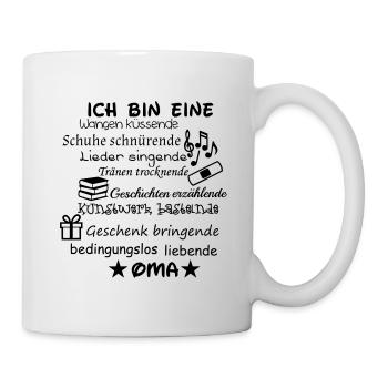 Ich bin eine Oma - Tasse - Weiß - Rechts