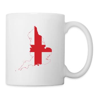 Map of England - Mug - white - Right
