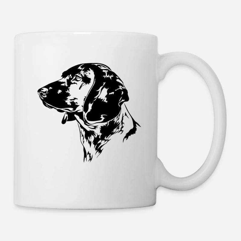 BAYERISCHER GEBIRGSSCHWEIßHUND Jagdhunde Wilsigns - Tasse - Weiß