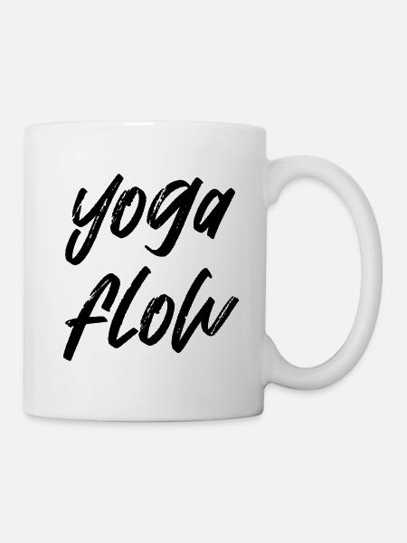 Yoga Flow 2 - Tasse - Weiß