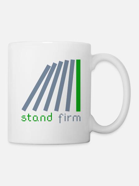 Stand - Tasse - Weiß