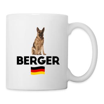 German Shepherd Dog Breed - Mug - white - Right