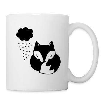 Fuchs - Tasse - Weiß - Rechts