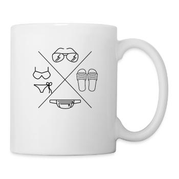 THE 4 must-haves for the party summer - Mug - white - Right
