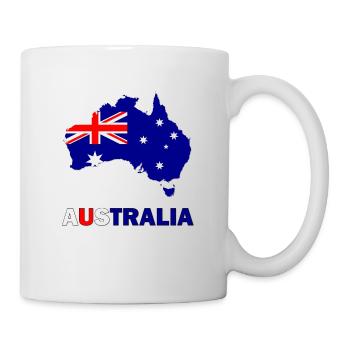 Australia - Tasse - Weiß - Rechts