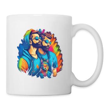 Pride Love - Tasse - Weiß - Rechts
