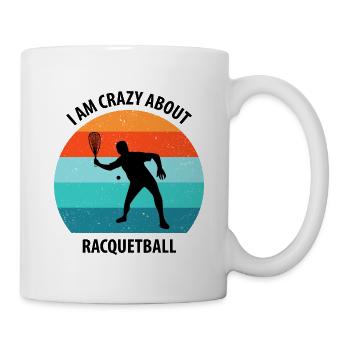 Racqueetball - Mug - white - Right