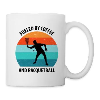 Racqueetball - Mug - white - Right